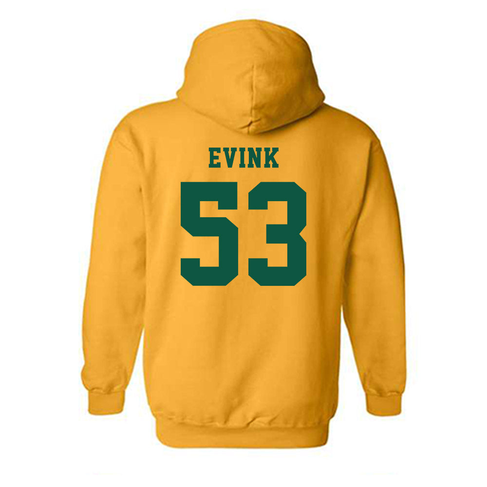 NDSU - NCAA Football : Chase Evink - Classic Shersey Hooded Sweatshirt-1