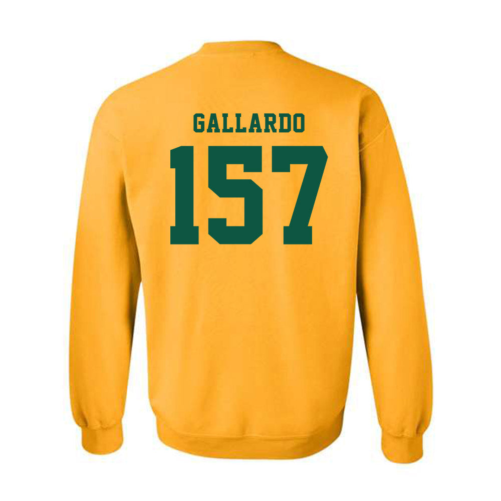 NDSU - NCAA Wrestling : Gabriel Gallardo - Classic Shersey Crewneck Sweatshirt-1