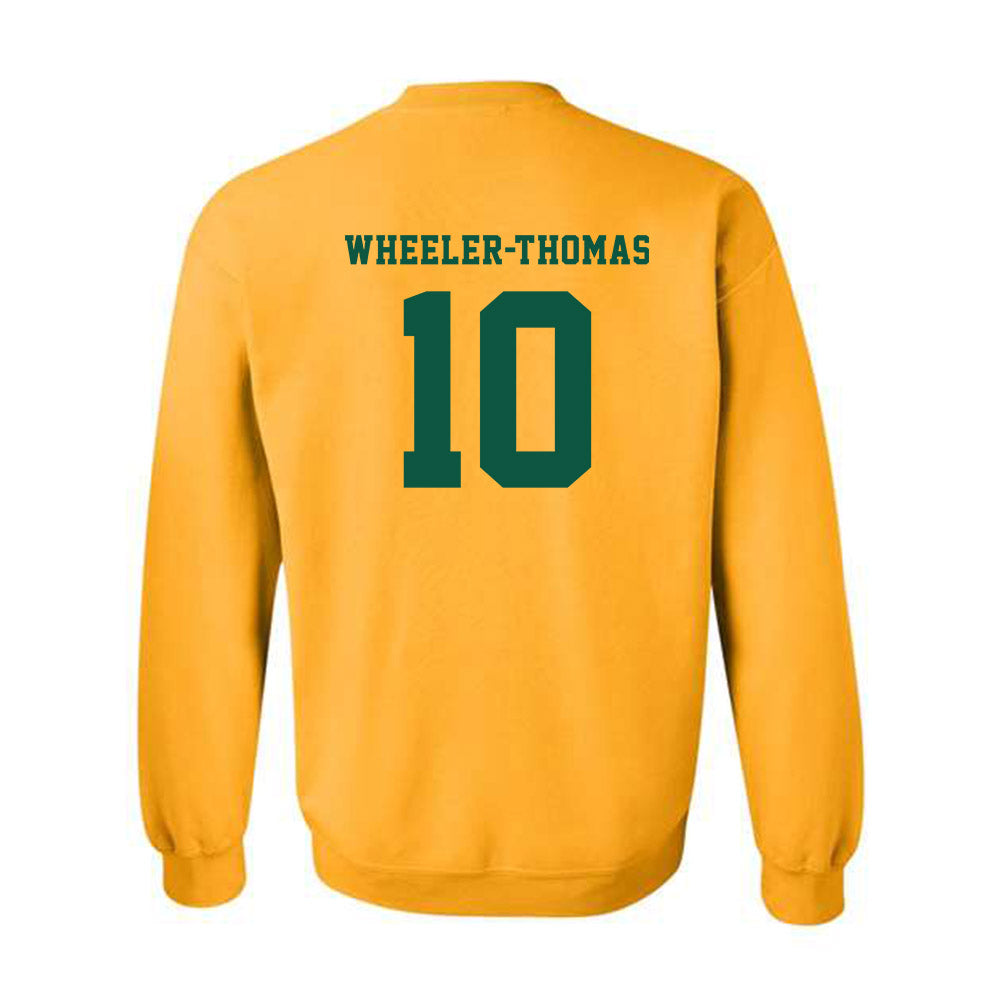 NDSU - NCAA Men's Basketball : Damari Wheeler-Thomas - Classic Shersey Crewneck Sweatshirt-1