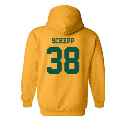 NDSU - NCAA Football : Ben Schepp - Classic Shersey Hooded Sweatshirt-1