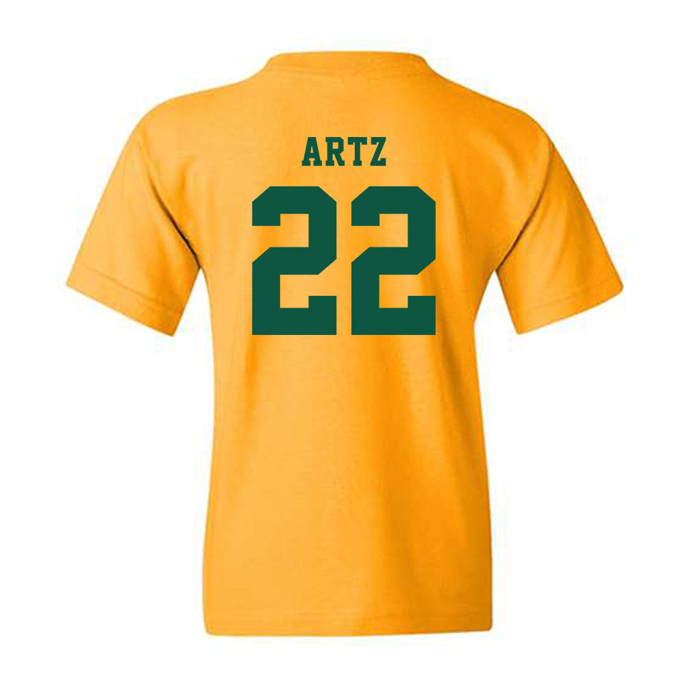 NDSU - NCAA Football : Hudson Artz - Classic Shersey Youth T-Shirt-1