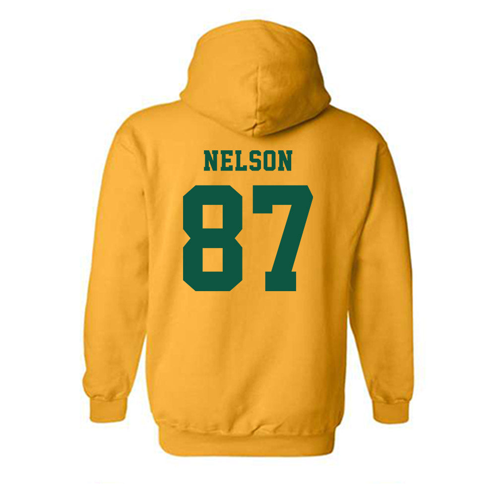 NDSU - NCAA Football : Noah Nelson - Classic Shersey Hooded Sweatshirt-1