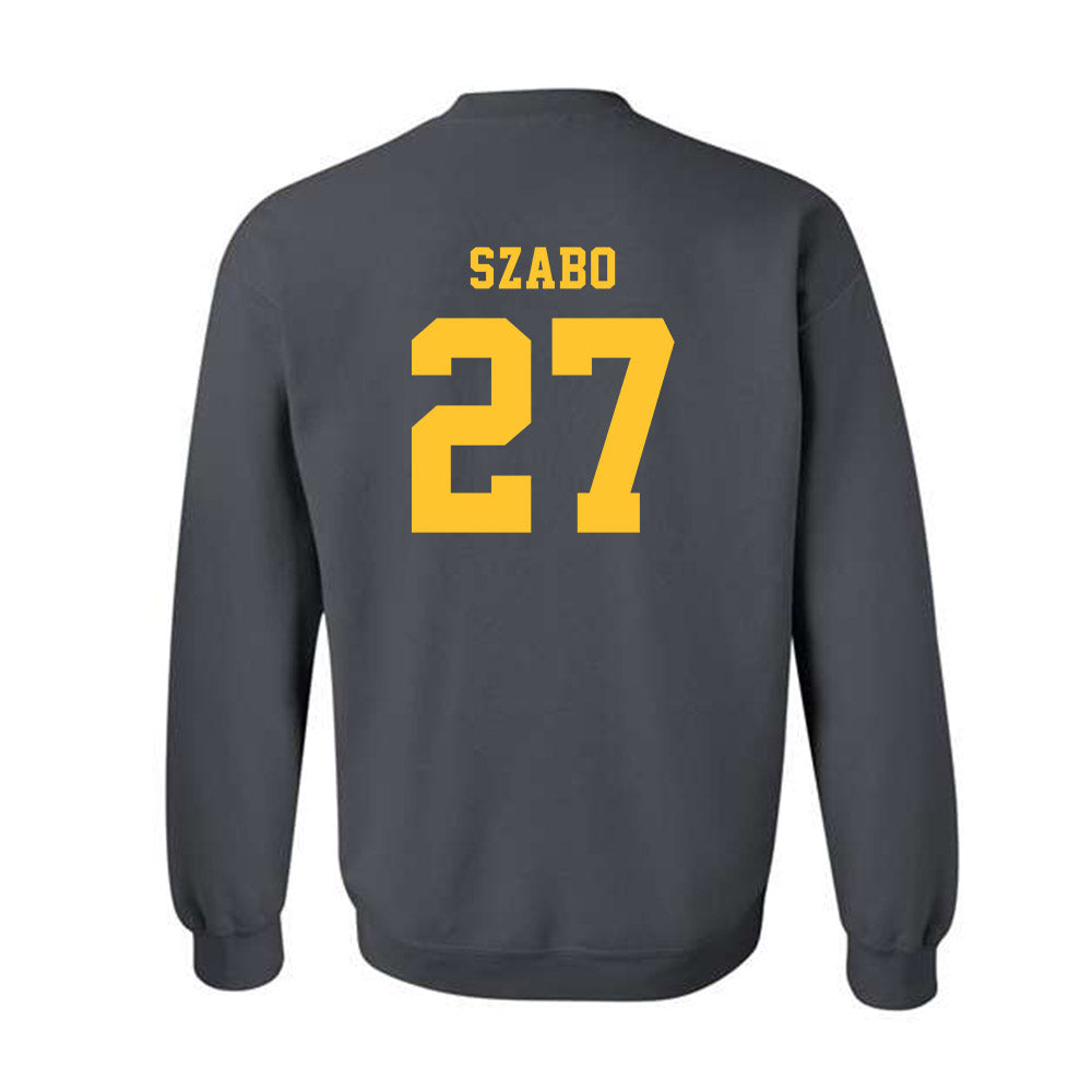 NDSU - NCAA Baseball : Zak Szabo - Classic Shersey Crewneck Sweatshirt-1