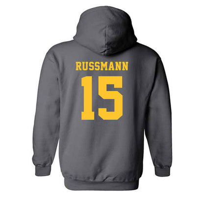 NDSU - NCAA Women's Soccer : Morgan Russmann - Classic Shersey Hooded Sweatshirt-1