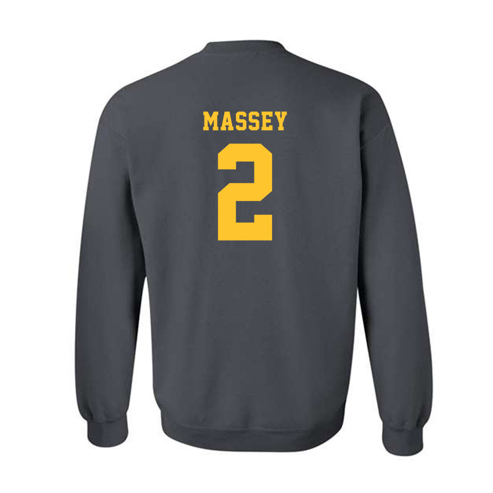 NDSU - NCAA Men's Basketball : Riley Massey - Classic Shersey Crewneck Sweatshirt-1