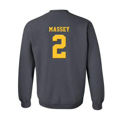 NDSU - NCAA Men's Basketball : Riley Massey - Classic Shersey Crewneck Sweatshirt-1