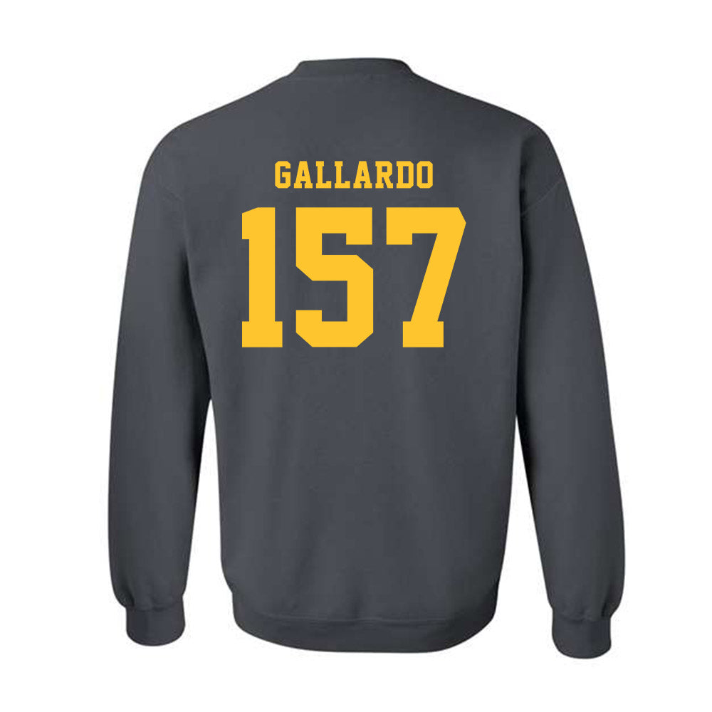NDSU - NCAA Wrestling : Gabriel Gallardo - Classic Shersey Crewneck Sweatshirt-1