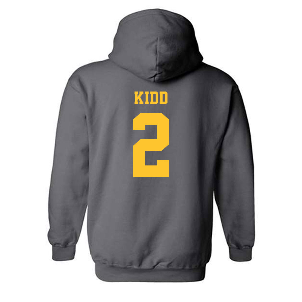 NDSU - NCAA Women's Volleyball : Natasha Kidd - Classic Shersey Hooded Sweatshirt-1