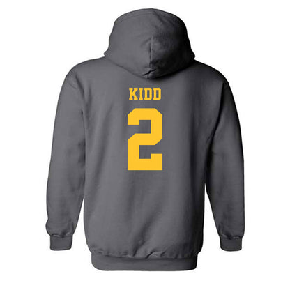 NDSU - NCAA Women's Volleyball : Natasha Kidd - Classic Shersey Hooded Sweatshirt-1