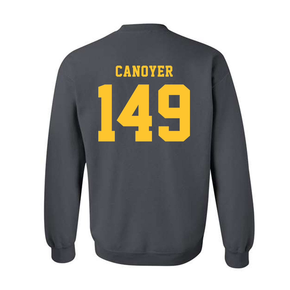 NDSU - NCAA Wrestling : Brayden Canoyer - Classic Shersey Crewneck Sweatshirt-1