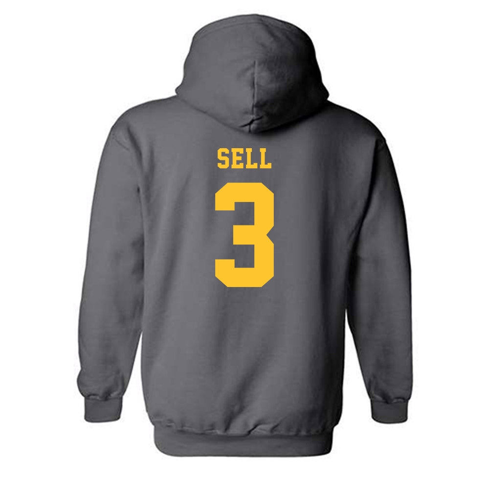 NDSU - NCAA Football : Gavin Sell - Classic Shersey Hooded Sweatshirt-1