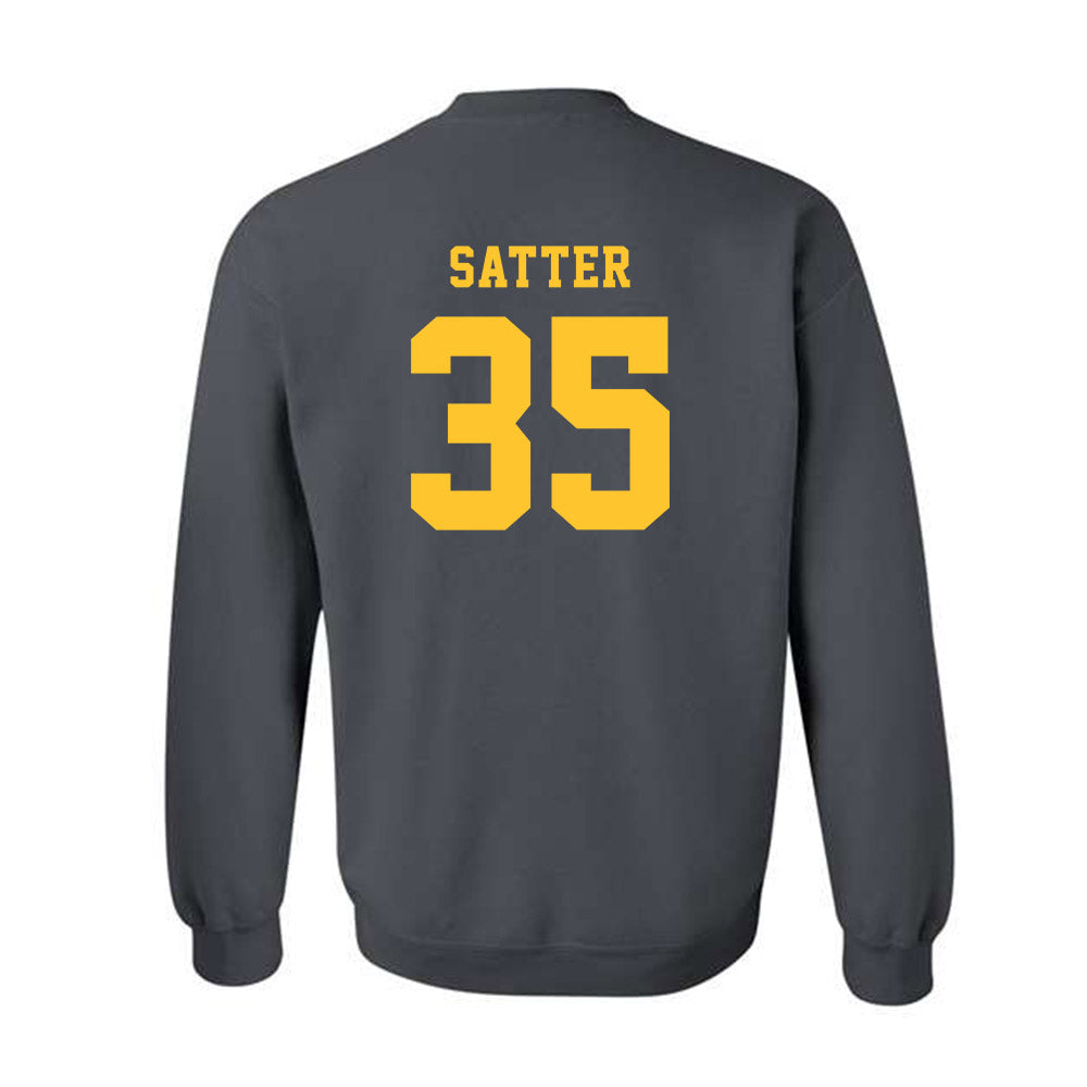 NDSU - NCAA Football : Ryland Satter - Classic Shersey Crewneck Sweatshirt-1
