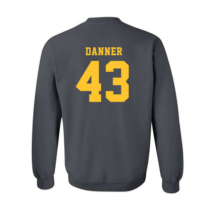 NDSU - NCAA Football : Cash Danner - Classic Shersey Crewneck Sweatshirt-1