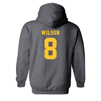 NDSU - NCAA Football : Keenan Wilson - Classic Shersey Hooded Sweatshirt-1
