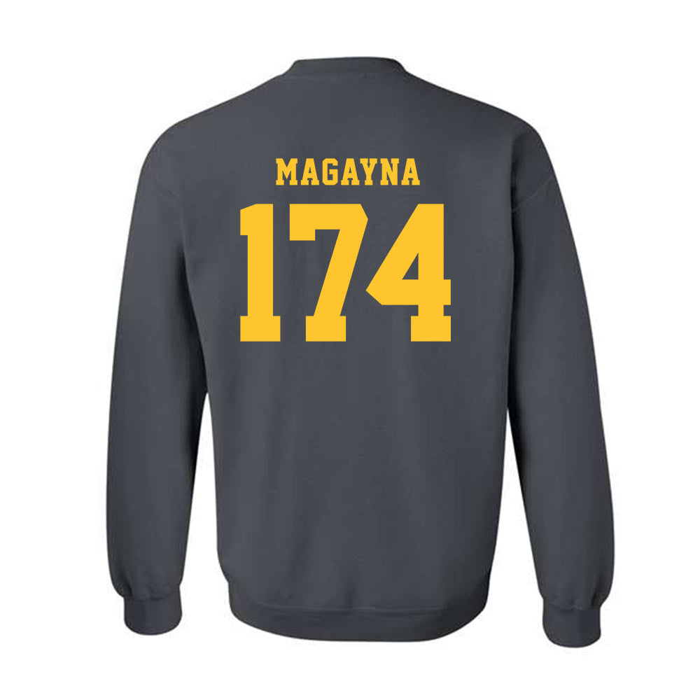 NDSU - NCAA Wrestling : Max Magayna - Classic Shersey Crewneck Sweatshirt-1