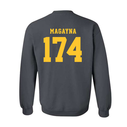 NDSU - NCAA Wrestling : Max Magayna - Classic Shersey Crewneck Sweatshirt-1