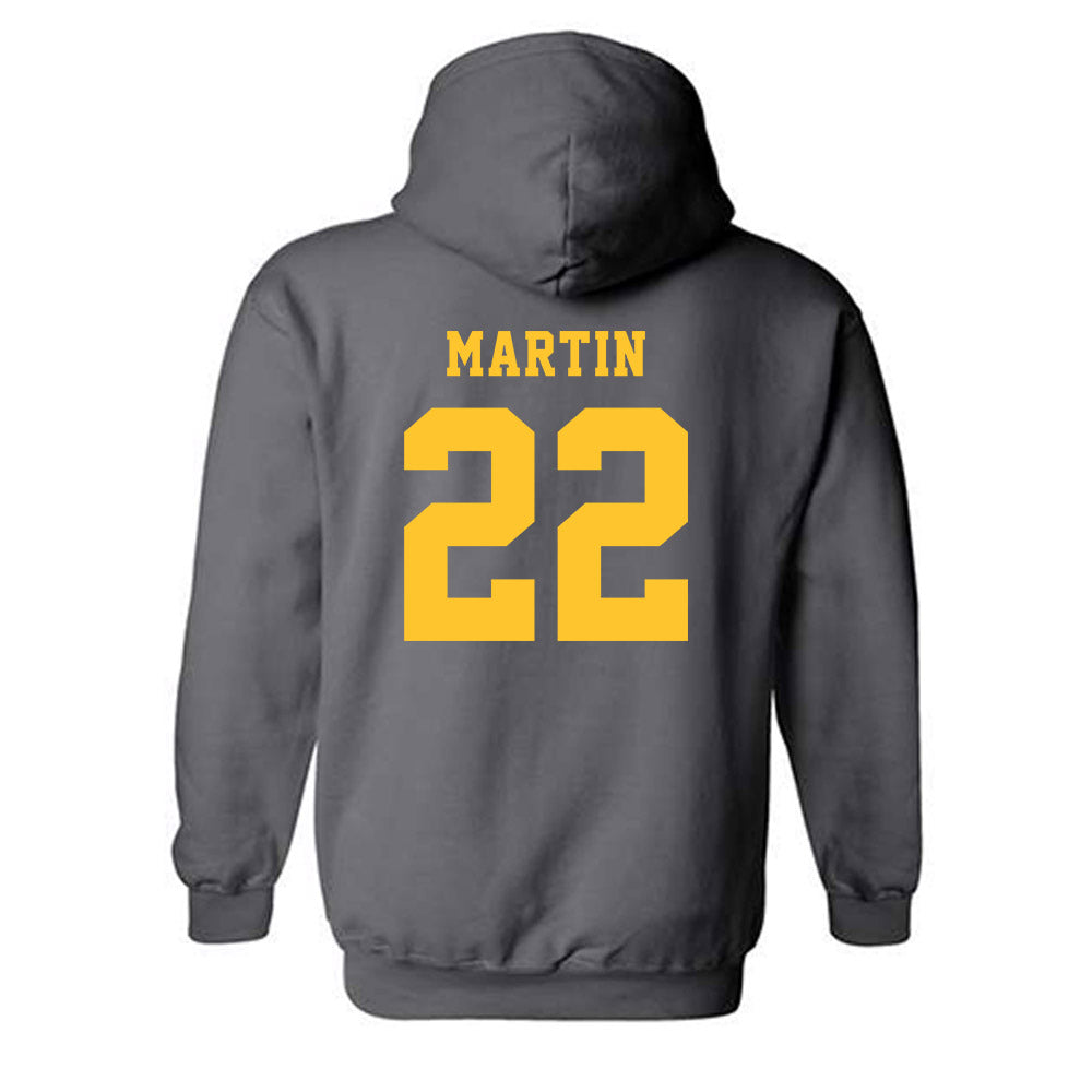 NDSU - NCAA Baseball : Tate Martin - Classic Shersey Hooded Sweatshirt-1