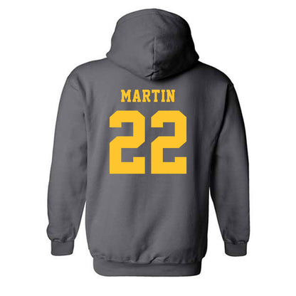 NDSU - NCAA Baseball : Tate Martin - Classic Shersey Hooded Sweatshirt-1