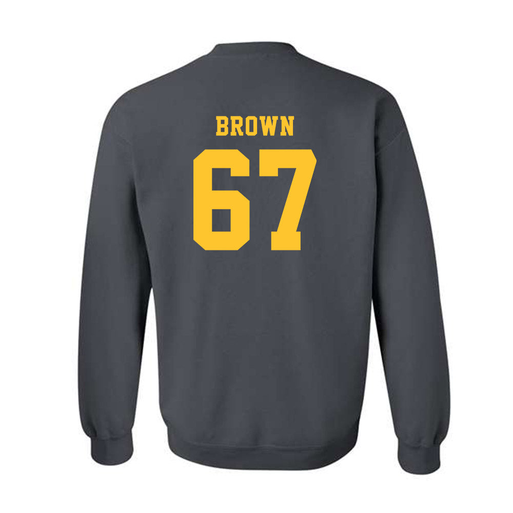 NDSU - NCAA Football : Earl Brown - Classic Shersey Crewneck Sweatshirt-1