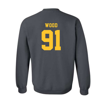 NDSU - NCAA Football : Ethan Wood - Classic Shersey Crewneck Sweatshirt-1