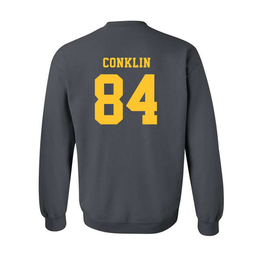 NDSU - NCAA Football : Logan Conklin - Classic Shersey Crewneck Sweatshirt-1