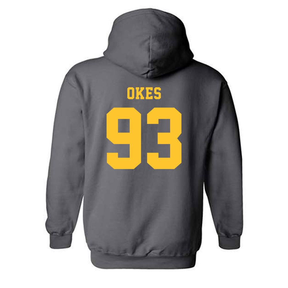 NDSU - NCAA Football : Anthony Okes - Classic Shersey Hooded Sweatshirt-1