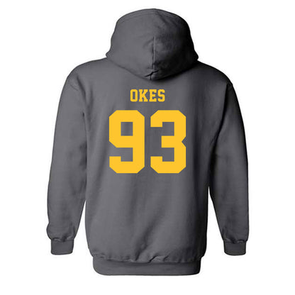 NDSU - NCAA Football : Anthony Okes - Classic Shersey Hooded Sweatshirt-1