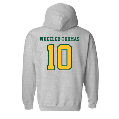 NDSU - NCAA Men's Basketball : Damari Wheeler-Thomas - Classic Shersey Hooded Sweatshirt-1