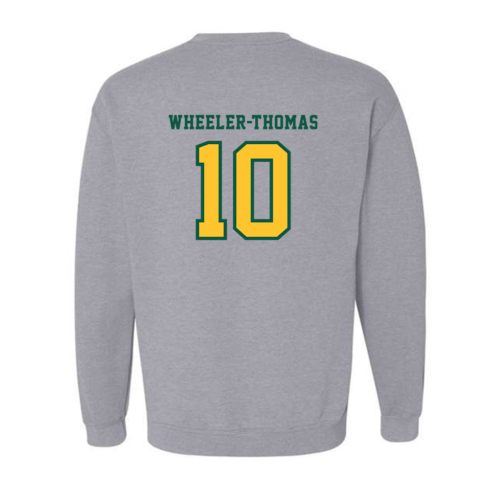NDSU - NCAA Men's Basketball : Damari Wheeler-Thomas - Classic Shersey Crewneck Sweatshirt-1
