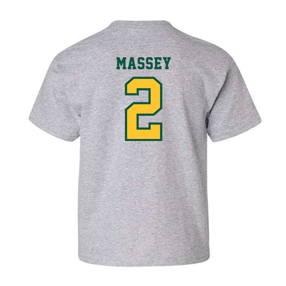 NDSU - NCAA Men's Basketball : Riley Massey - Classic Shersey Youth T-Shirt-1