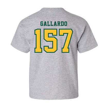 NDSU - NCAA Wrestling : Gabriel Gallardo - Classic Shersey Youth T-Shirt-1