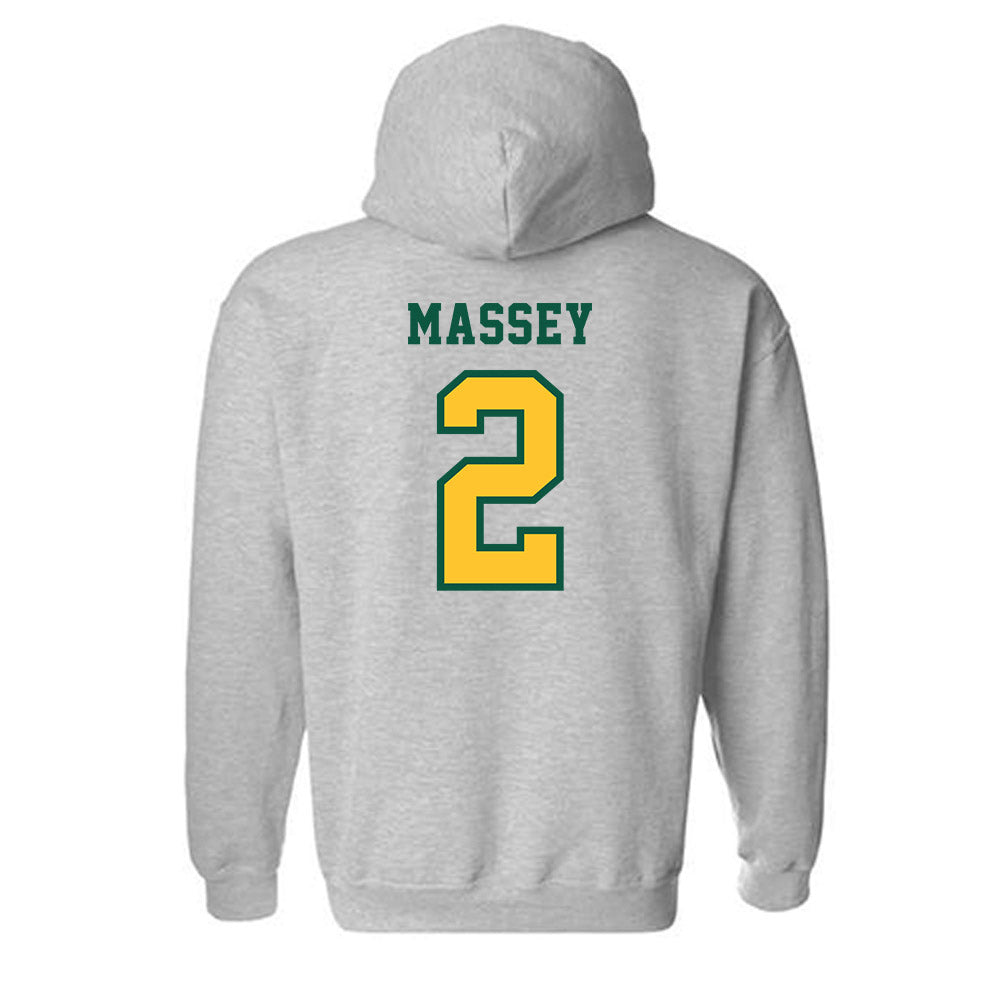 NDSU - NCAA Men's Basketball : Riley Massey - Classic Shersey Hooded Sweatshirt-1