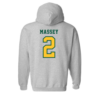 NDSU - NCAA Men's Basketball : Riley Massey - Classic Shersey Hooded Sweatshirt-1