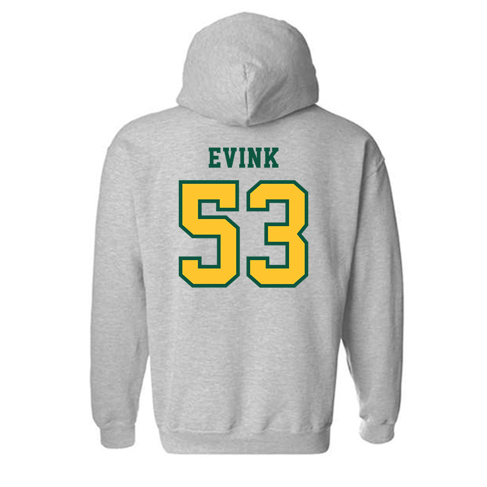 NDSU - NCAA Football : Chase Evink - Classic Shersey Hooded Sweatshirt-1
