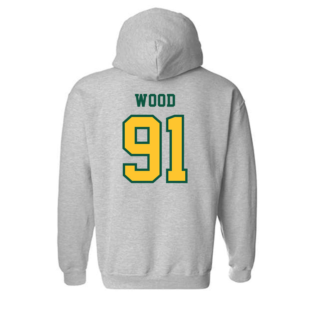 NDSU - NCAA Football : Ethan Wood - Classic Shersey Hooded Sweatshirt-1