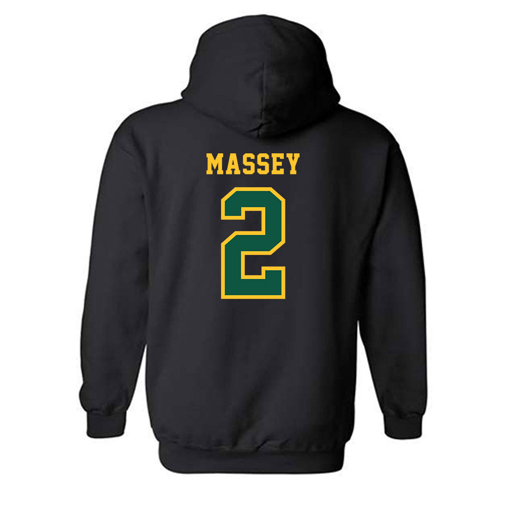 NDSU - NCAA Men's Basketball : Riley Massey - Classic Shersey Hooded Sweatshirt-1