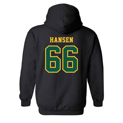 NDSU - NCAA Football : Jack Hansen - Classic Shersey Hooded Sweatshirt-1