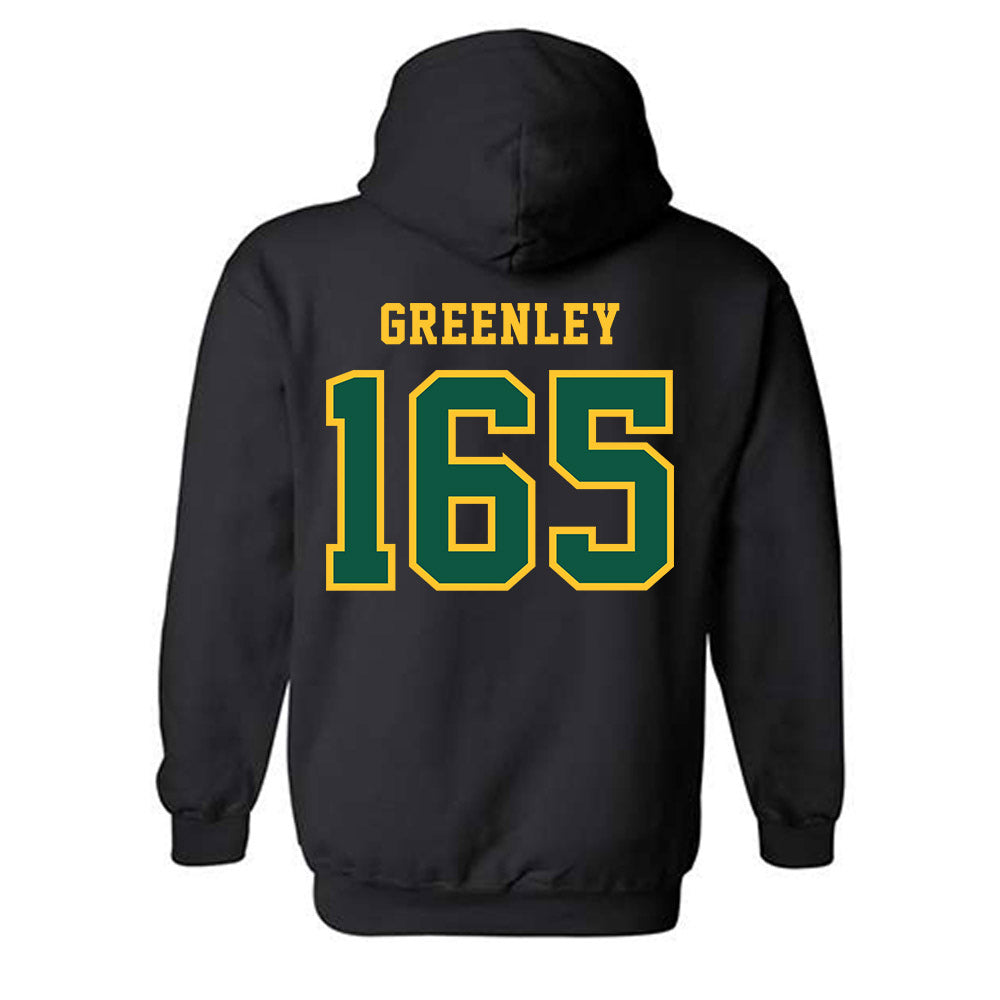 NDSU - NCAA Wrestling : Boeden Greenley - Classic Shersey Hooded Sweatshirt-1