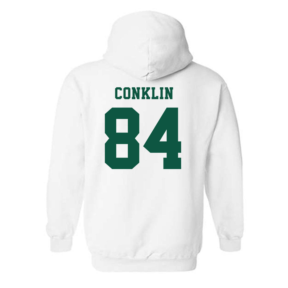 NDSU - NCAA Football : Logan Conklin - Classic Shersey Hooded Sweatshirt-1