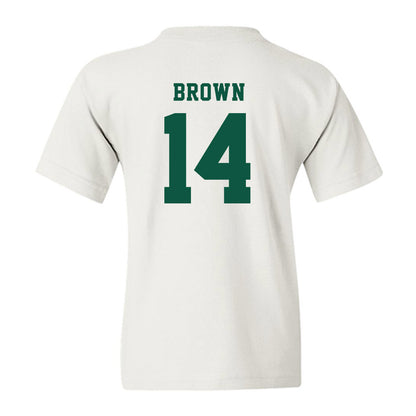 NDSU - NCAA Football : Preston Brown - Classic Shersey Youth T-Shirt-1