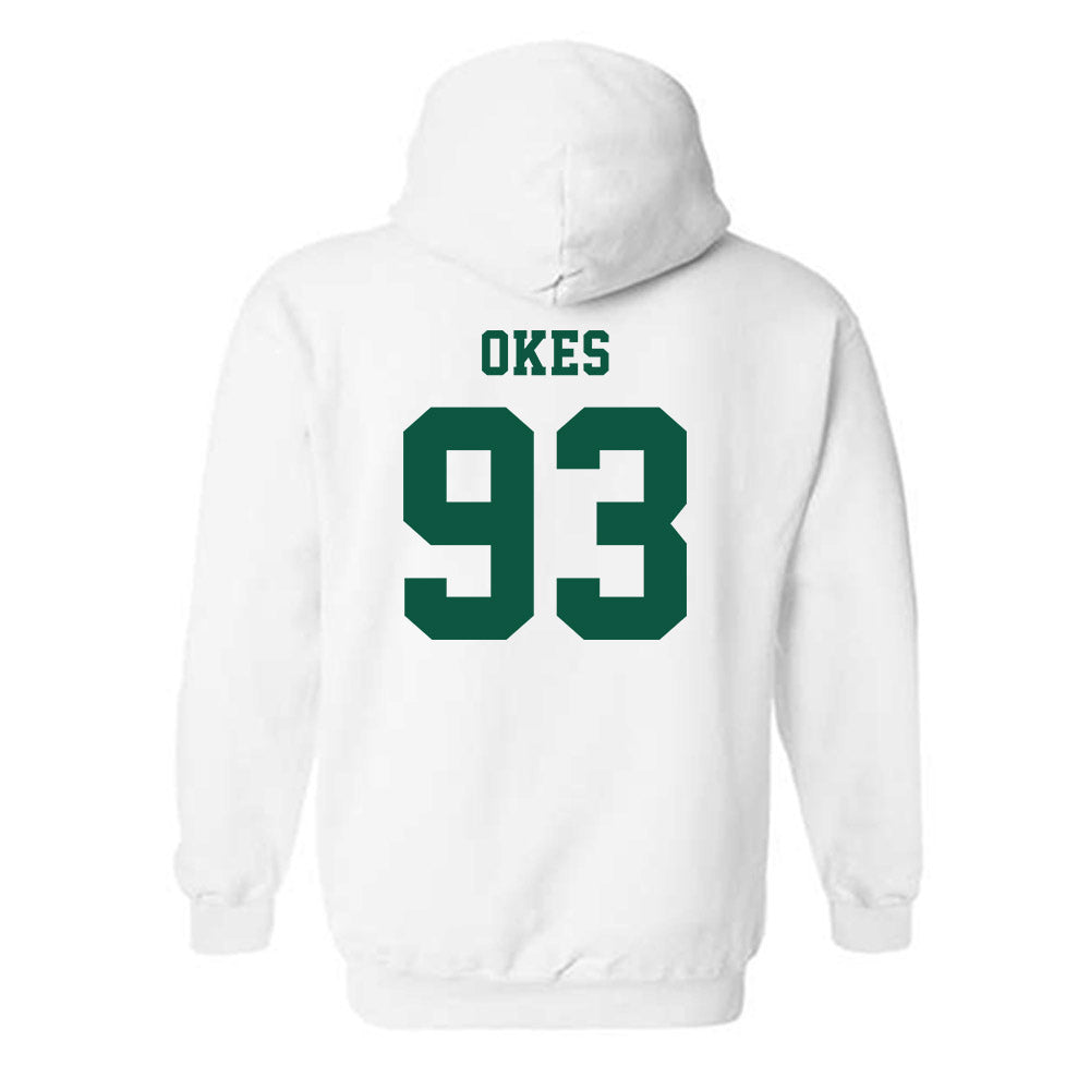NDSU - NCAA Football : Anthony Okes - Classic Shersey Hooded Sweatshirt-1