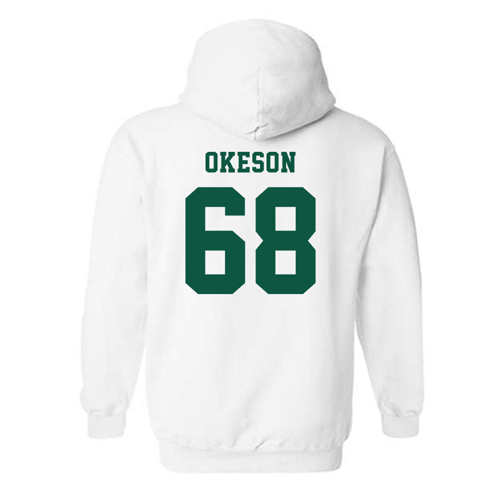NDSU - NCAA Football : Coy Okeson - Classic Shersey Hooded Sweatshirt-1