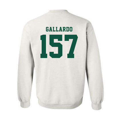 NDSU - NCAA Wrestling : Gabriel Gallardo - Classic Shersey Crewneck Sweatshirt-1