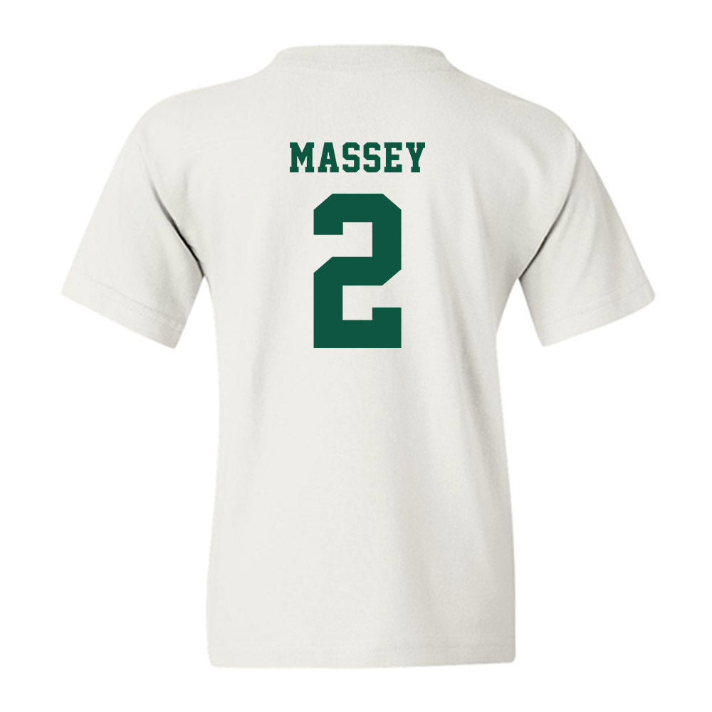 NDSU - NCAA Men's Basketball : Riley Massey - Classic Shersey Youth T-Shirt-1