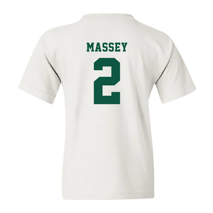 NDSU - NCAA Men's Basketball : Riley Massey - Classic Shersey Youth T-Shirt-1