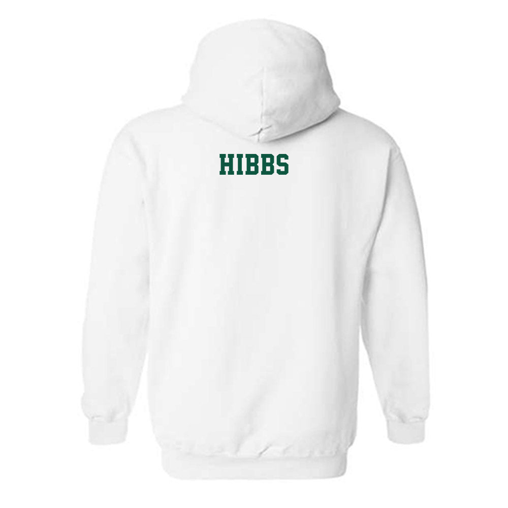 NDSU - NCAA Men's Cross Country : Charles Hibbs - Classic Shersey Hooded Sweatshirt-1