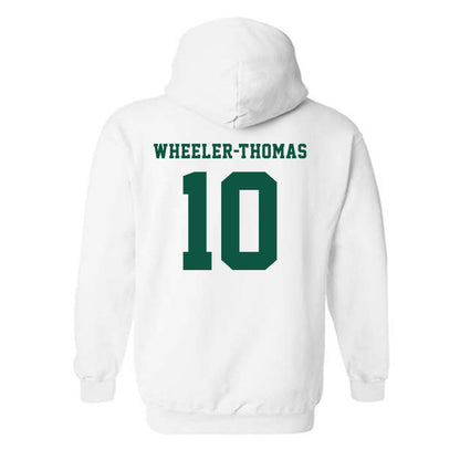 NDSU - NCAA Men's Basketball : Damari Wheeler-Thomas - Classic Shersey Hooded Sweatshirt-1