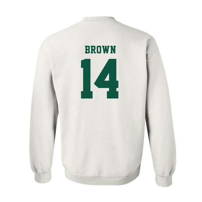 NDSU - NCAA Football : Preston Brown - Classic Shersey Crewneck Sweatshirt-1