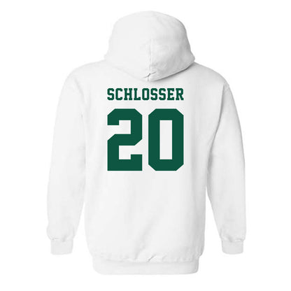 NDSU - NCAA Football : Drake Schlosser - Classic Shersey Hooded Sweatshirt-1