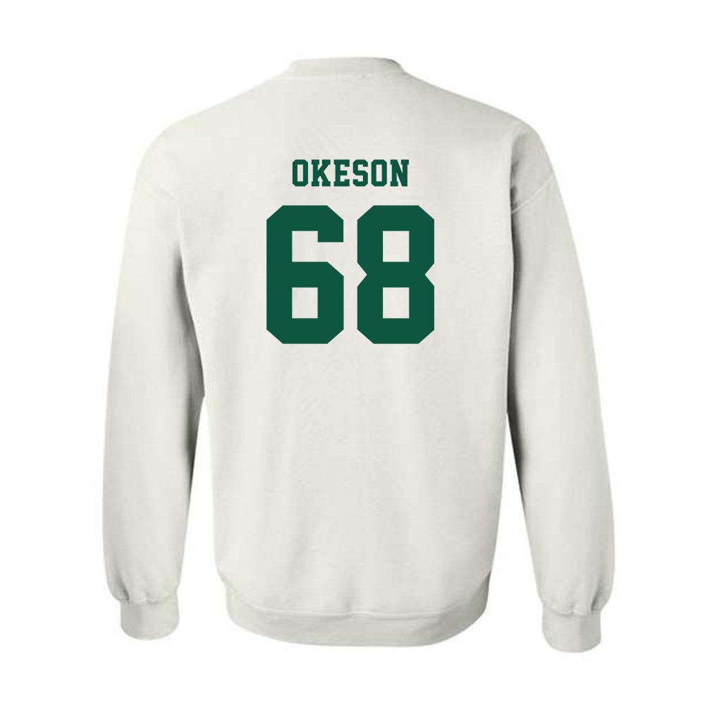 NDSU - NCAA Football : Coy Okeson - Classic Shersey Crewneck Sweatshirt-1